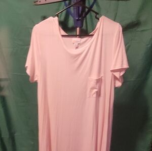 LuLaRoe Soft Pink Carly Dress